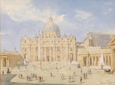 Petersplatz in Rom von Franz Alt